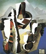 Diego Rivera Landscape oil painting artist